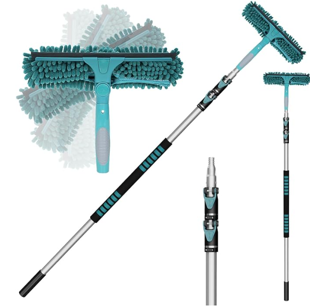 2-in-1 Window Squeegee Cleaner