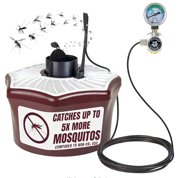 Biogents Mosquitaire Outdoor Mosquito Trap with CO₂ Booster & Sweetscent Lure