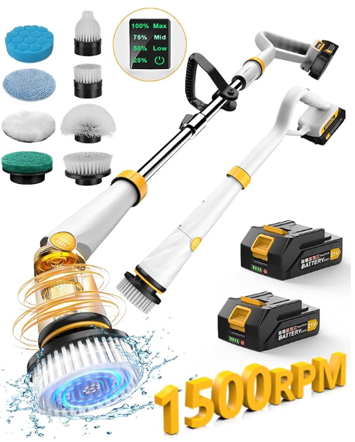 Heavy-Duty Grout Cleaning Brush